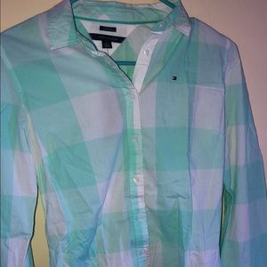 Long sleeve plaid shirt